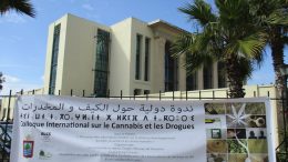 Cannabis colloquium in Tangier, Morocco.