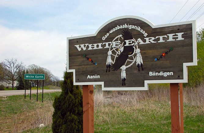 White Earth Reservation in Minnesota