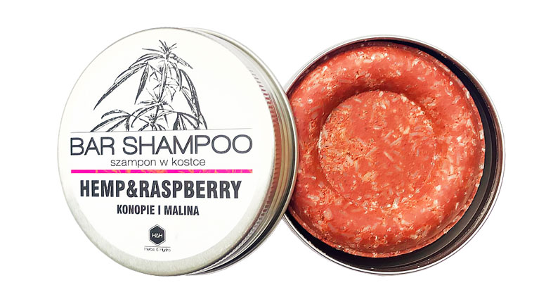 Hemp & Raspberry bar shampoo
