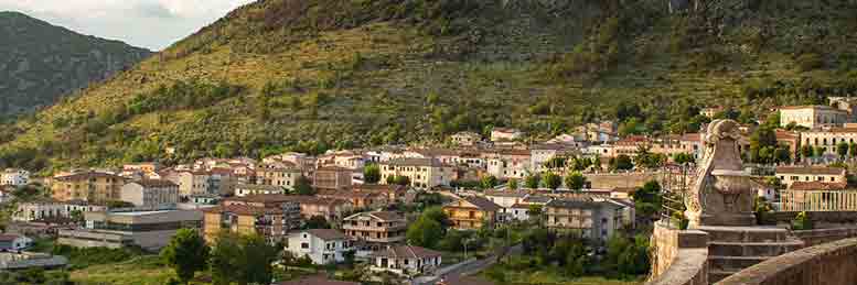 Roccasecca, in the Lazio region of central Italy, is the birthplace of St. Thomas Aquina.
