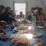 Look closely and you will see Richard holding court.
