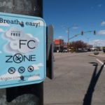 No smoking in downtown Ft. Collins. No smoking in downtown Ft. Collins.