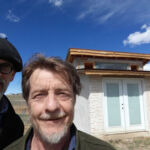 At the Berthoud Tiny Hemp House with John Patterson, THH. Berthoud Tiny Hemp House