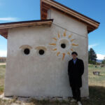 Visit to the Berthoud Tiny Hemp House by Tiny Hemp Houses (THH). Berthoud Tiny Hemp House