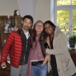 East meets West: Riki, Pamela and Nivedita