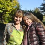 Marzenna and Pamela: Two of the most popular girls at the party.