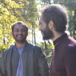 These guys operate on a slightly different plane of life. Dhiraj and Haile Selassie.