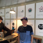 HempToday Editor & Publisher Kehrt Reyher with HTWest Correspondent Cameron Patterson. Cameron Patterson and Kehrt Reyher.